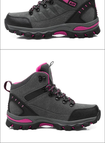 Women’s Winter Trekking Boots – Outdoor Ankle Hiking Shoes for Mountain Trails