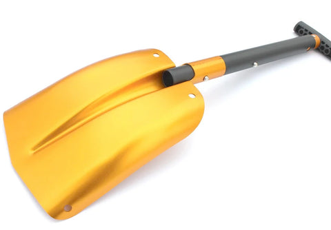 Foldable Emergency Snow Shovel with Extendable Aluminum Handle – Lightweight, Compact & Durable for Car, Camping, Ski, or Garden Use