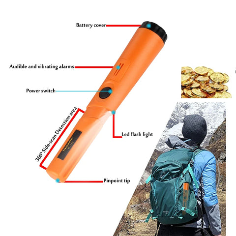 TX-850 High-Precision Underground Gold Metal Detector with TC-110 Pinpointer – Deep Detection Technology
