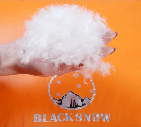 BLACKSNOW White Goose Down Mummy Sleeping Bag – Ultra-Warm, Lightweight, Winter-Ready (4 Thickness Options)