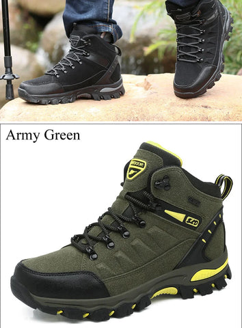 Women’s Winter Trekking Boots – Outdoor Ankle Hiking Shoes for Mountain Trails