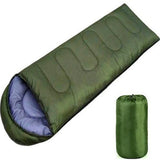 Ultralight Cotton Sleeping Bag – Envelope Style, Hooded, 750g | Summer & Spring Camping