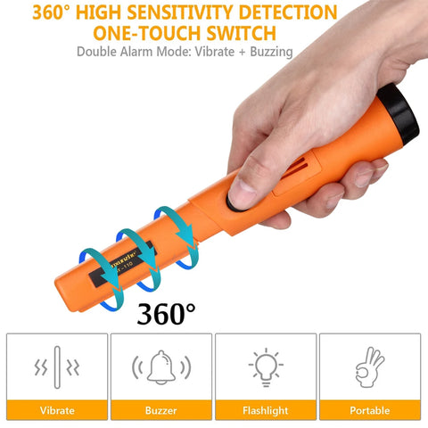 TX-850 High-Precision Underground Gold Metal Detector with TC-110 Pinpointer – Deep Detection Technology