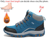 Women’s Outdoor Leather Hiking Boots – Ankle-High, Breathable, Lightweight Trekking Shoes