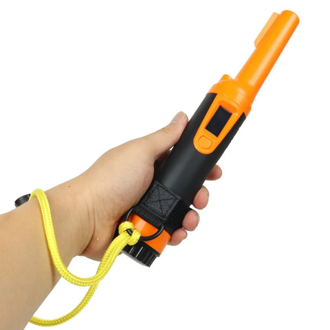 HS-10 High-Sensitivity Waterproof Handheld Pinpointer with LCD Display – 360° Detection, IP68 Rated