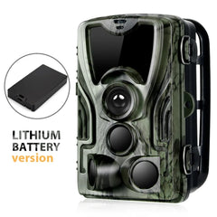 HC801A-LI Trail Hunting Camera – 20MP Night Vision, 1080P HD, 5000mAh Rechargeable Lithium Battery, IP65 Waterproof