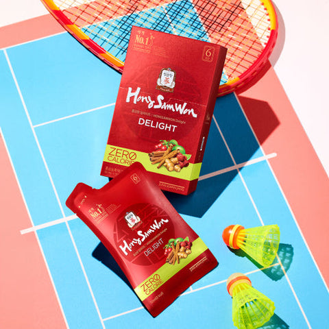 Jung Kwan Jang Korean Red Ginseng Extract Hong Sam Won Delight Drink 50ml x 30 Sticks | Premium Korean Wellness Supplement