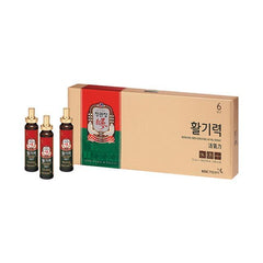 KGC Red Ginseng Ampoule set with packaging on a white background