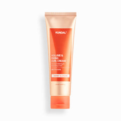 Kundal Volume & Fixing Curl Cream tube on a white background
