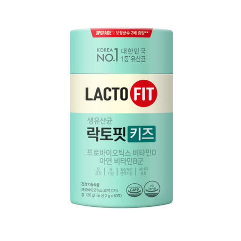 LACTO-FIT Probiotics Kids 120g (60 Sticks) – Daily Probiotic for Growing Children