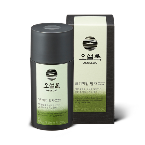 OSULLOC Organic Premium Matcha Powder 40g – USDA Organic Ceremonial Grade Green Tea