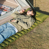 Ultra-Light Thickened Camping Air Mattress with Built-In Pillow & Pump – Compact & Durable Travel Sleeping Pad