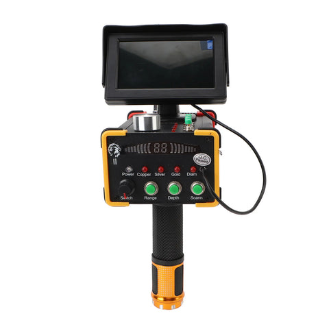 High-Accuracy Long-Range Underground Metal Detector – 15m Depth, 1000m Range – Gold, Copper, Silver & Gem Detection