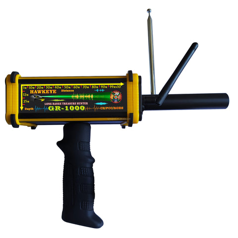 Black Hawk HAWKEYE GR1000 Long Range Deep Search Detector – Gold, Silver, Copper, Gemstones & Diamonds (Up to 30M Depth / 1000M Range)
