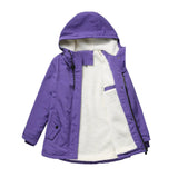 Women's Warm Hooded Parka – Thick Plush Mid-Length Winter Coat (S–5XL)
