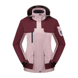 CHRLCK Women's Waterproof Hiking Jacket – Windproof, Quick-Dry Outdoor Shell with Custom Logo Option