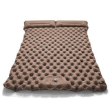 Double Camping Air Mattress with Built-In Pillows – Ultralight Inflatable Sleeping Pad for 2 – Waterproof, Compact & Durable