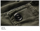 Men’s Plus Size Military Cargo Jacket – Spring & Autumn | Sizes M–6XL | Lightweight, Breathable, Tactical Style