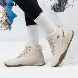 Baasploa Women’s Waterproof Winter Snow Boots – Plush Lined, Non-Slip Outdoor Sneakers