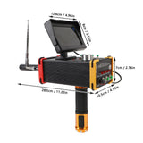 High-Accuracy Long-Range Underground Metal Detector – 15m Depth, 1000m Range – Gold, Copper, Silver & Gem Detection