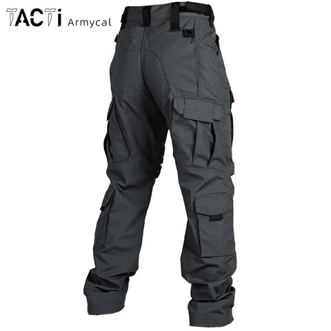 Men’s Military Tactical Cargo Pants – Quick-Dry, Multi-Pocket, Wear-Resistant Combat Trousers