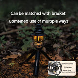 Naturehike Blackdog Camping Hanging Light – Portable Vintage LED Tent Lantern, IPX3 Waterproof, Ultralight 155g with 2000mAh Battery