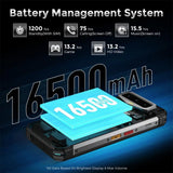 FOSSiBOT F102 Rugged Smartphone – 16500mAh Battery, 20GB+256GB, Android 13, 120Hz 6.58" FHD+ Display, Helio G99, 108MP Camera, NFC
