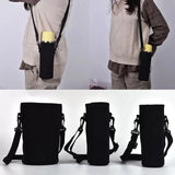 Neoprene Water Bottle Carrier with Strap – Insulated Sleeve for 610ml–1500ml Bottles (Black or Camouflage)