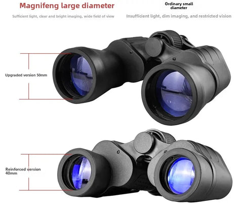 High-Power HD Telescope with Maitian Optical Glass – Portable Zoom Lens for Outdoor Concerts & Mobile Photography
