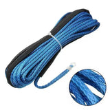 15M Synthetic Winch Rope – 10,000LBS Recovery Cable (5mm) for 4WD, ATV, SUV, Truck, Boat
