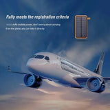 Xiaomi 200,000mAh Solar Power Bank with Folding Solar Panels – Portable Quick-Charge Power for Outdoor Camping & Survival