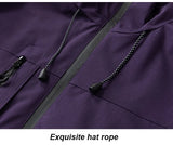 CHRLCK Unisex Waterproof Windbreaker – Lightweight, Windproof, Quick-Dry Hiking Jacket for Men & Women