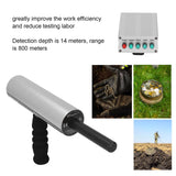 Aramox Long-Range Metal Detector – 14m Depth, 800m Range, Rechargeable Aluminum Detector for Gold, Silver & Precious Metals