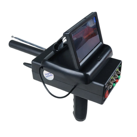 Black Eagle All-in-One Long-Range Metal Detector – Locate Gold, Silver, Copper & Diamonds (1500m Range, LCD Display)