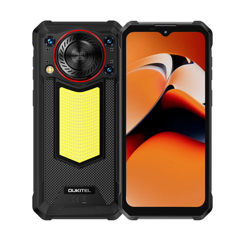OUKITEL WP53 PRO Rugged Smartphone – 24GB+256GB, 11000mAh Battery, Android 15, 6.52" HD Display, 50MP Camera, NFC