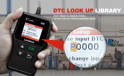 On-Board Diagnostic II Launch X431 CR319 OBDII Scanner – Professional Automotive Code Reader
