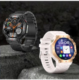 LIGE 2025 GPS Smartwatch for Men – Outdoor Sport Watch with AI Assistant, Compass, Altimeter, Barometer, and 3ATM Waterproof Protection