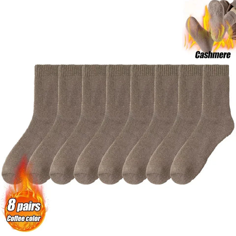 Winter Thermal Socks for Men & Women – Insulated Cold Weather Hiking Socks (Multiple Pairs Available)