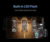 Ordro G700 4K Digital Camera – 12x Optical Zoom Camcorder for Photography & Vlogging