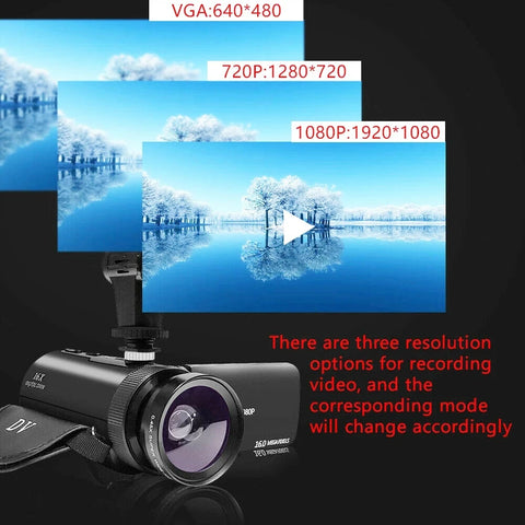 DV100 Camcorder – High-Quality Audio & Video Recording for Vlogs and More