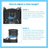 500x25 HD Zoom Binoculars – Compact Long-Range Telescope with BAK4 Prism & Waterproof Design (5000M/50000M Range)