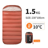BISINNA 3-Season Large Camping Sleeping Bag – Lightweight, Expanded Design for Adults (Multiple Weights)