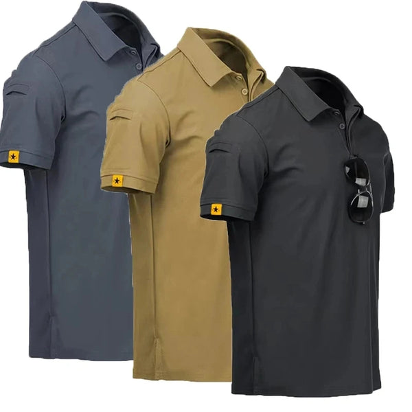 Men’s Quick-Dry Outdoor T-Shirt – Breathable Summer Tee for Hiking, Camping, Trekking & Fishing