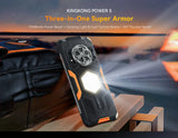Cubot KingKong Power 5 – Rugged Smartphone with 15300mAh Battery, 6.88" 120Hz Display, Android 15, 16GB RAM + 128GB Storage, IP68/IP69K
