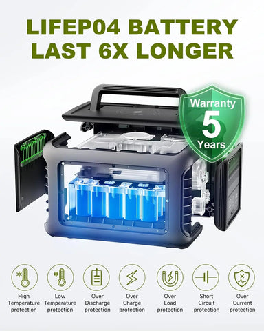 ALLPOWERS R600 Portable Power Station with Optional Solar Panels