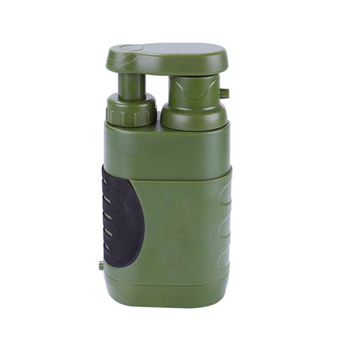 Portable Outdoor Water Filter Pump – Emergency Camping & Survival Water Purifier (5000L Capacity)