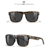 KDEAM Polarized Sunglasses – White Frame UV400 Protection