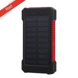 200,000mAh Solar Power Bank – Heavy-Duty Outdoor Backup Charger with Dual USB, LED Flashlight & Compass