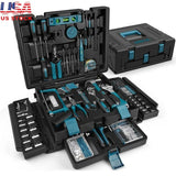 379-Piece Portable Tool Kit – Complete Home & Auto Repair Set with Durable Storage Case