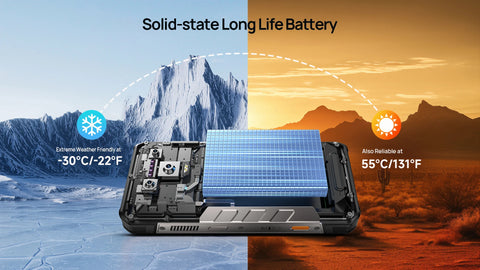 Ulefone Armor 34 Pro 5G – Rugged AI Smartphone with Built-in Projector, 25500mAh Battery, 120Hz Display, and 32GB+512GB Storage